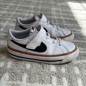 Nike Kids White and Black Sneakers